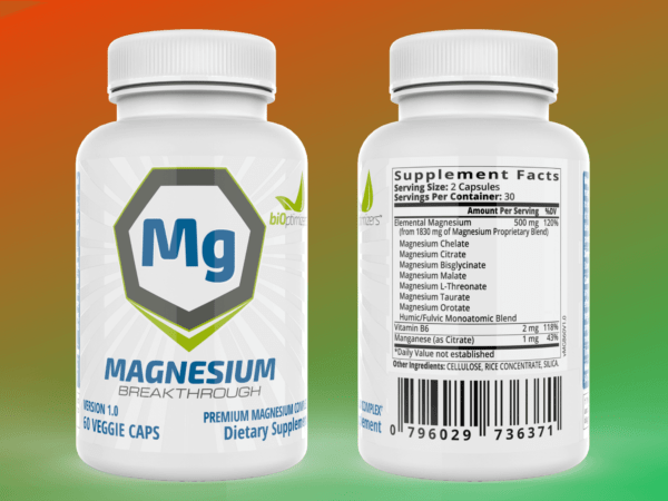 Magnesium Breakthrough Ingredients